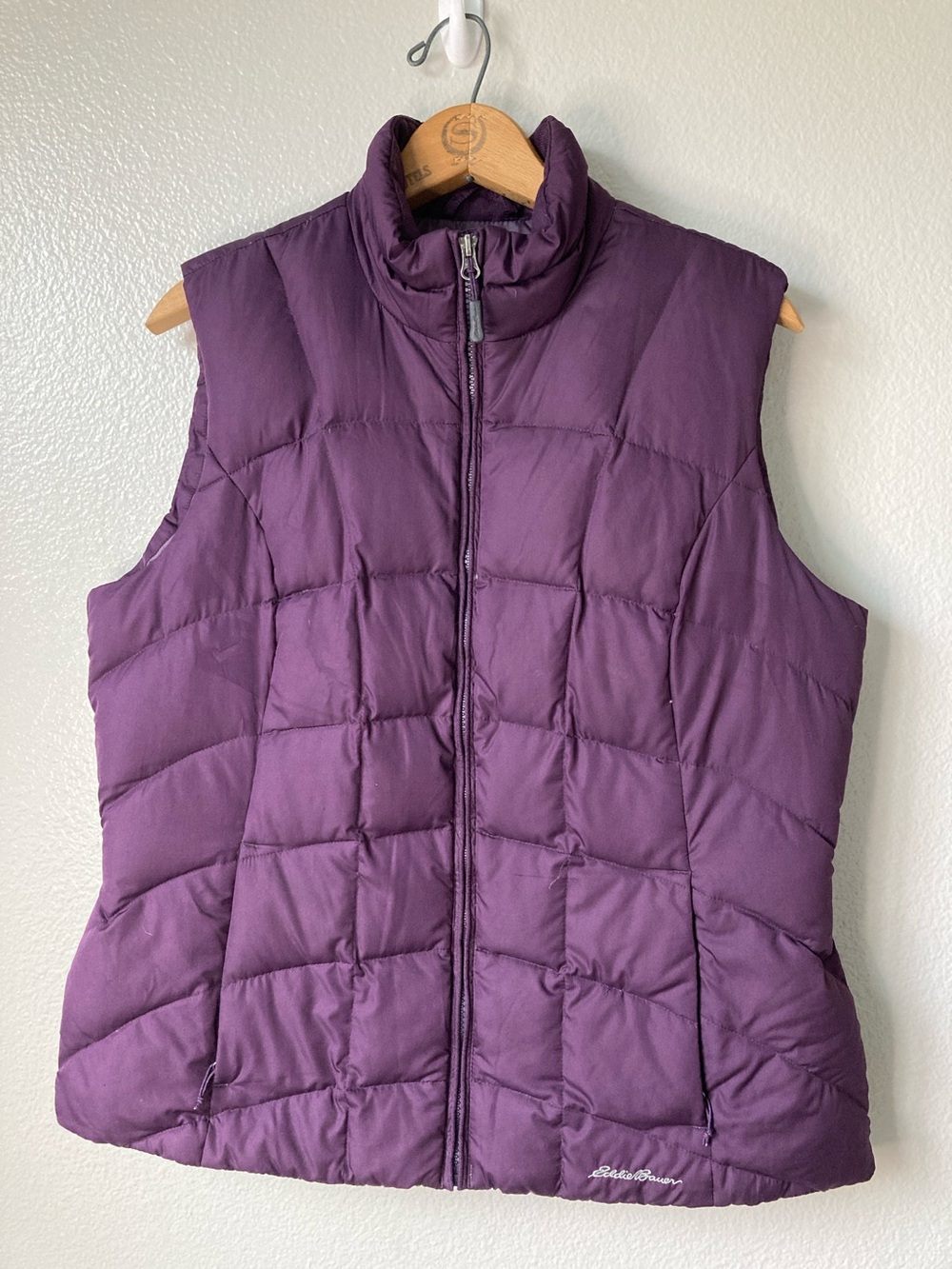 Eddie Bauer EB650 down vest outdoor winter Gorpcore sz L